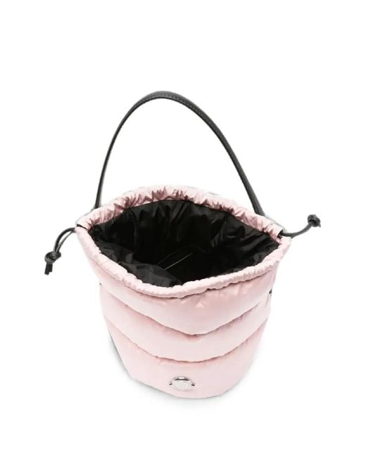 Moncler Pink Caradoc Padded Bucket Bag