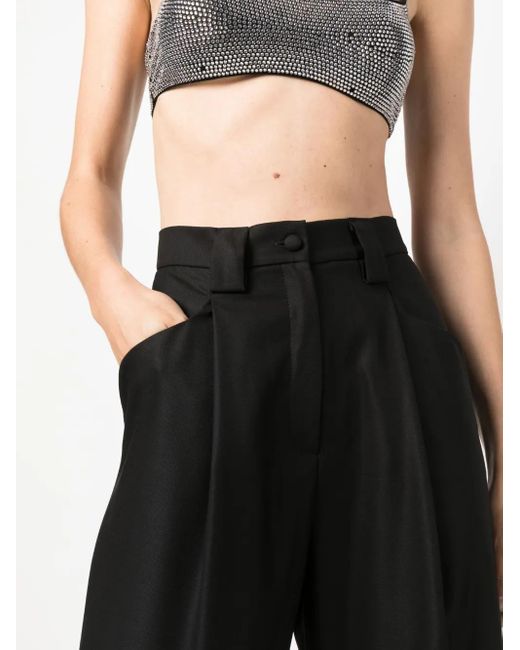 MANURI Black Nuri Trousers
