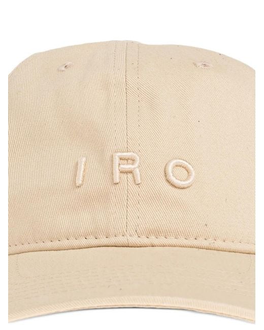 IRO Natural Casquette À Broderies