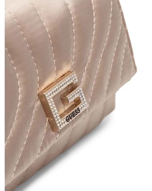 Borsa A Tracolla Trapuntata di Guess in Natural