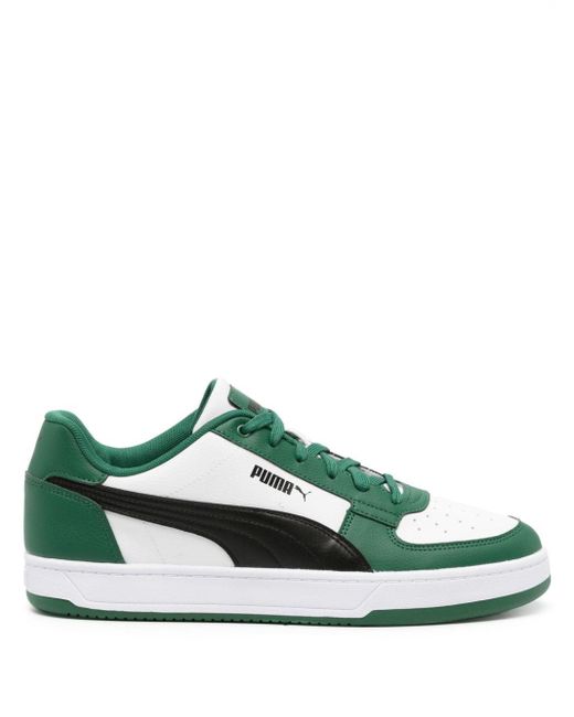 PUMA Green Caven 2.0 Panelled Sneakers