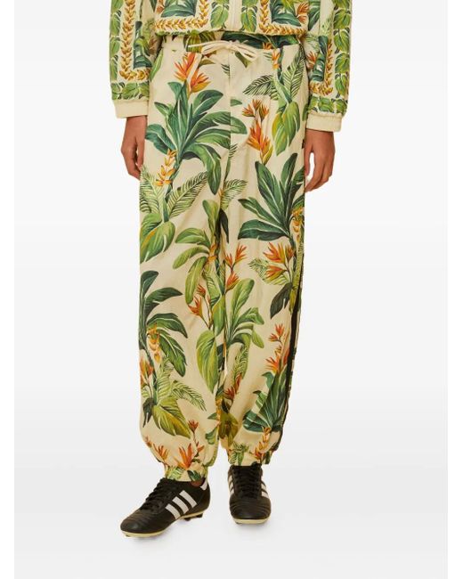 X Adidas Pantalon À Imprimé Tropical Breeze Farm Rio en coloris Green