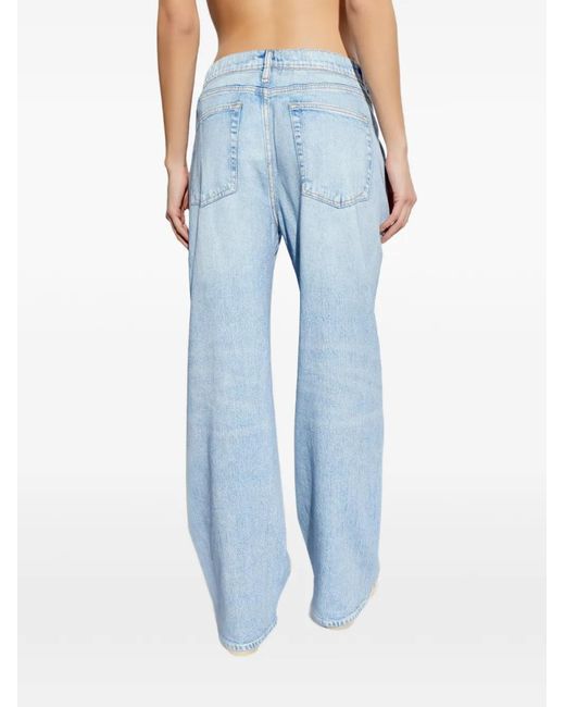 Rag & Bone Blue Elasticated Trousers