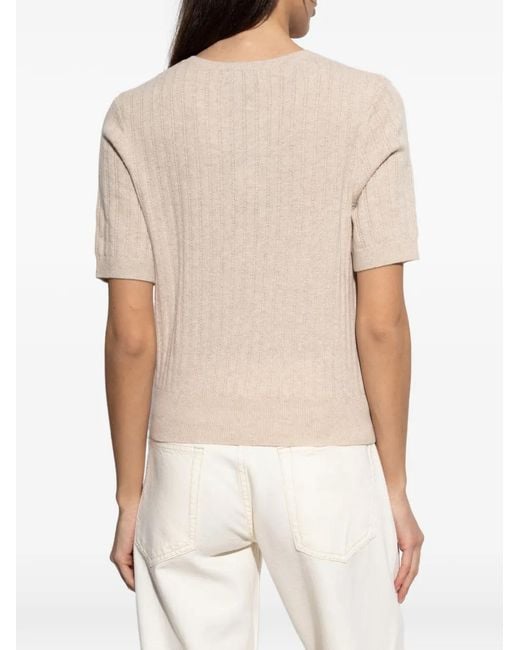 Rag & Bone Natural Cashmere T-Shirt