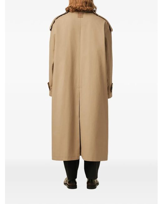 AMI Natural Cotton Trench Coat