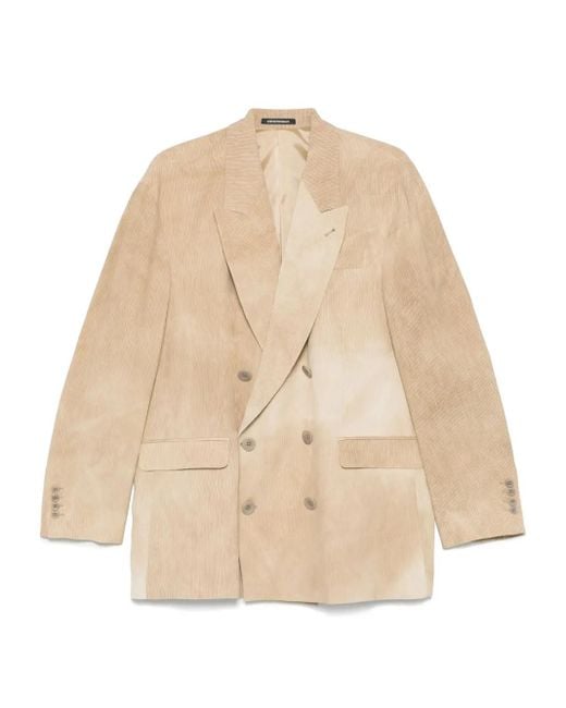 Emporio Armani Natural Blazer Clothing for men