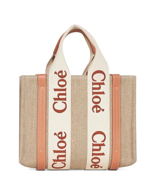 Chloé Woody ハンドバッグ S Natural
