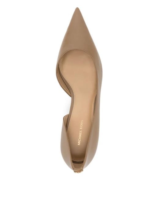 Michael Kors Elyse 50 Mm Pumps in het Natural