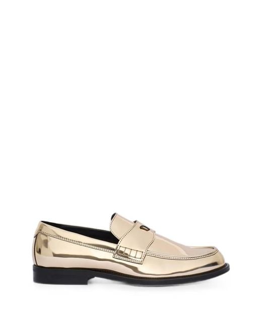 Gcds White Wirdo Mirrored-Effect Loafers