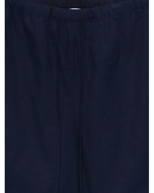 Aspesi Blue Drawstring Shorts