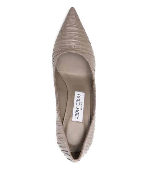 Zapatos Love con tacón de 80 mm Jimmy Choo de color White