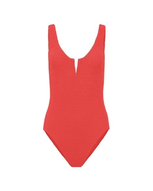 Sorbet Island Red Maillot De Bain Ava À Encolure V