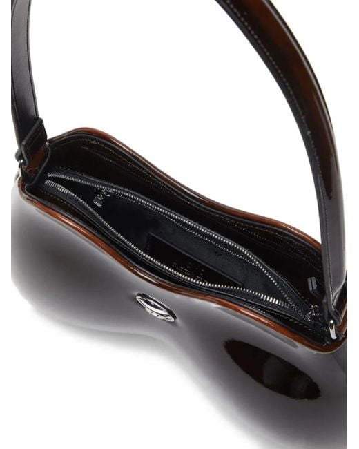 DIESEL Black 'Double-D' Shoulder Bag
