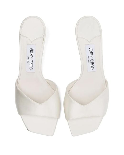 Mules Skye 70 Mm Jimmy Choo en coloris White