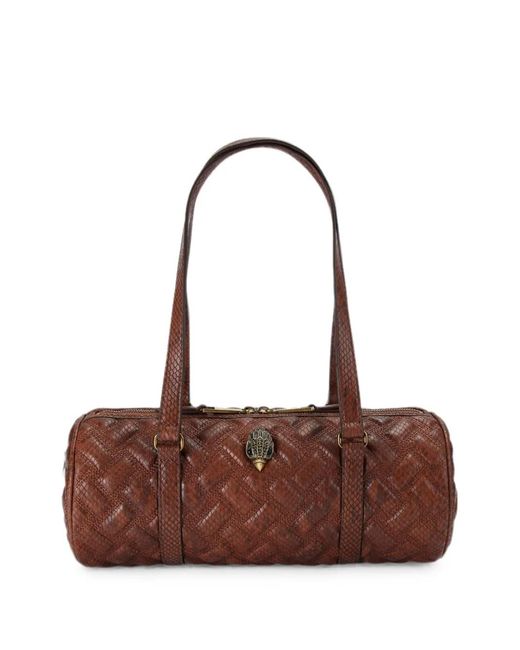 Kurt Geiger Brown Kensington Barrel Bag