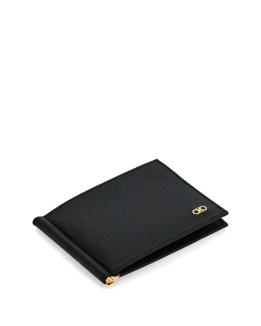 Ferragamo Black Ferragamo Wallets