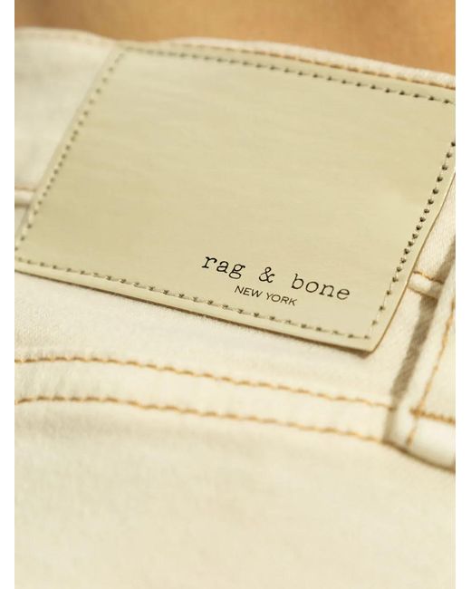 Rag & Bone Natural Cotton Lyocell Polyester Elastane Jeans