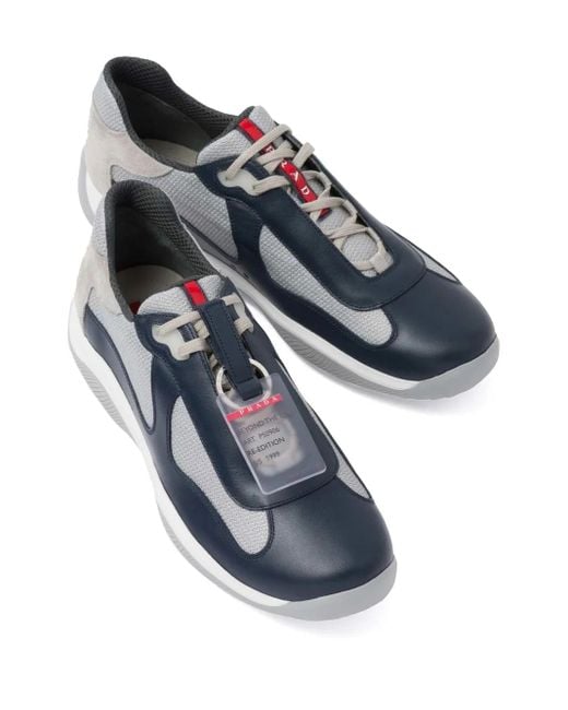Prada Blue America's Cup Original Sneakers, Size 11,5 for men