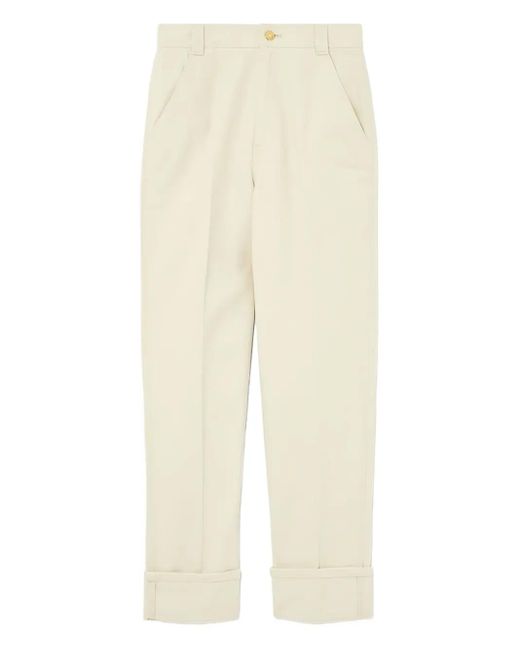 Loro Piana ロゴパッチ パンツ Natural