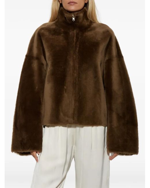 Arma Brown Indy Reversible Shearling Jacket