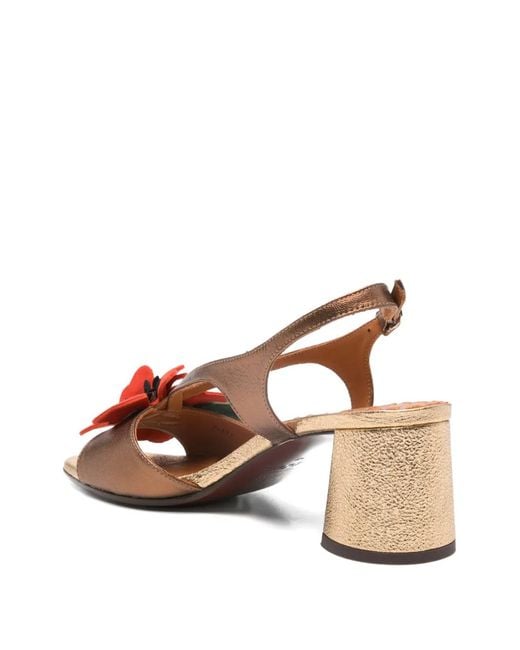 Chie Mihara Natural Flower Rymane Sandals