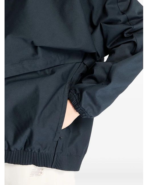 Nike Blue Veste Bomber À Coupe Oversize