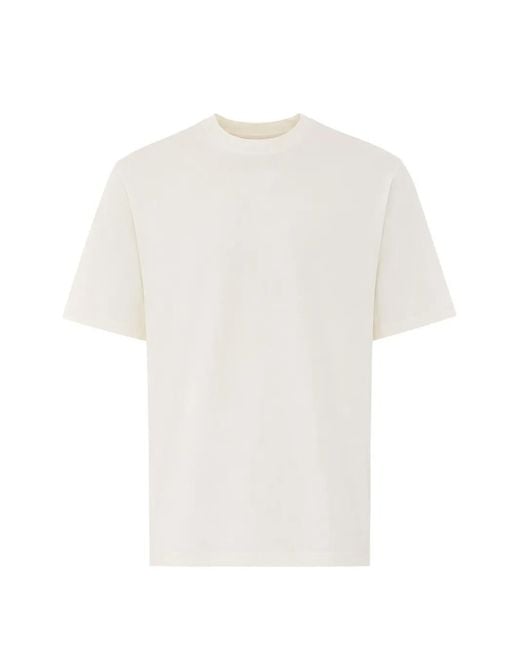Premiata White T-Shirt Graphic Cloud for men