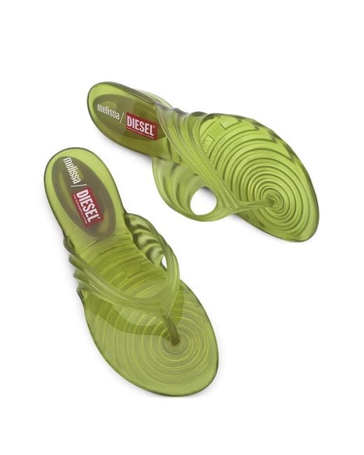 Melissa Green X Diesel Quantum Ribbed Flip-Flops