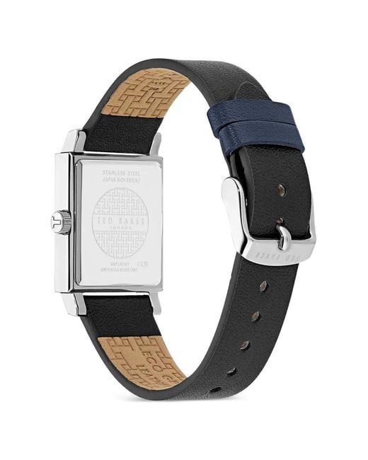 Ted Baker Gray Rectangular-Shape 26Mm Watch