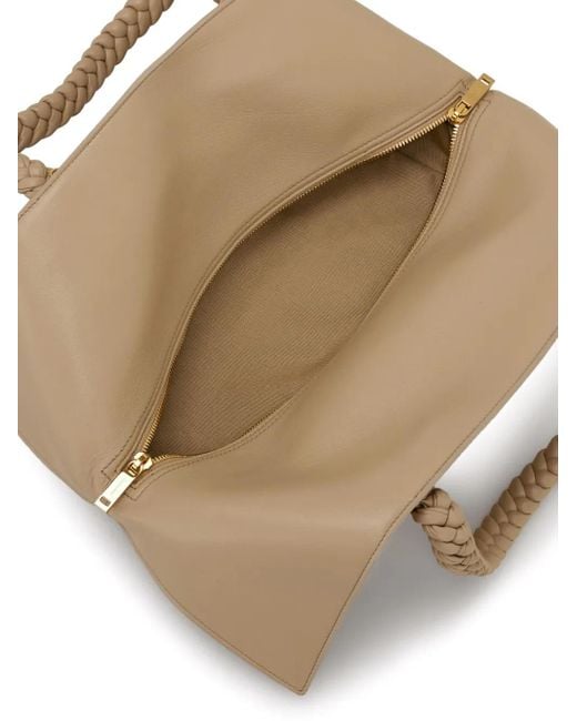 Ferragamo Natural Scarf Shoulder Bag