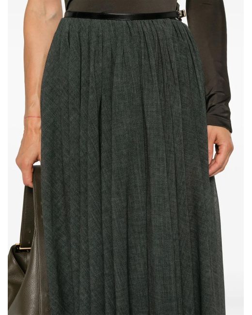 Philosophy Di Lorenzo Serafini Gray Midirock Mit Falten