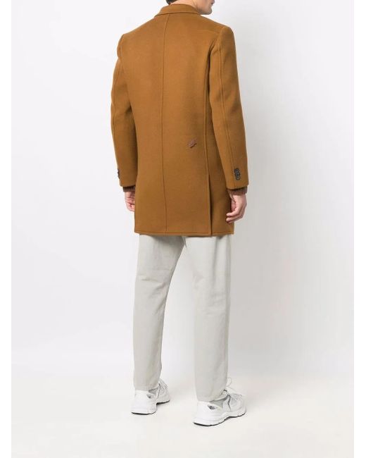 Adererror Brown Double-Breasted Tailored Coat