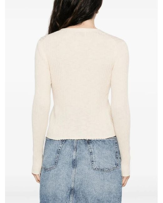 Marc O' Polo Natural Cotton-Linen Cardigan