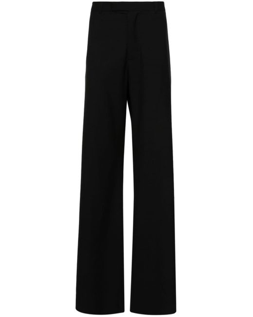 Tailored wide-leg trousers Martine Rose pour homme en coloris Black