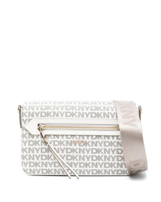 Borsa A Tracolla Bryant di DKNY in White