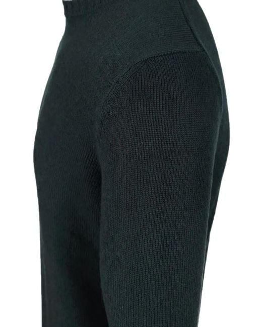 Al Duca D'aosta Blue Crew-Neck Ribbed-Trim Knit for men