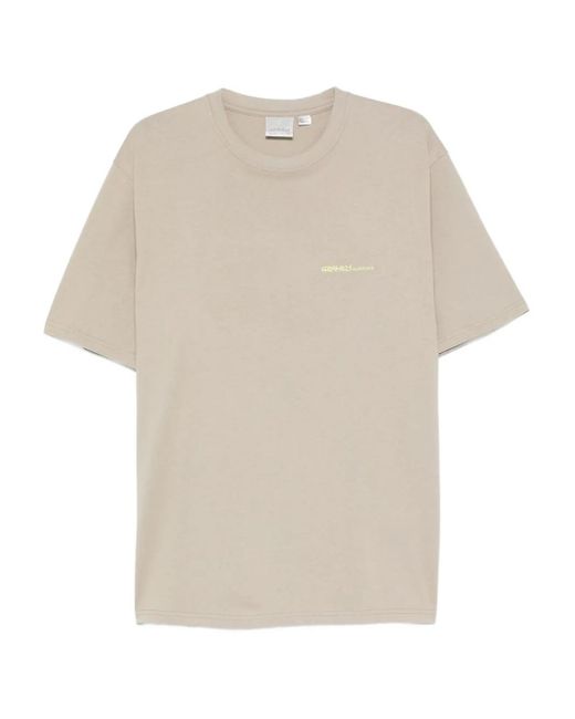Gramicci White Logo-Print T-Shirt for men