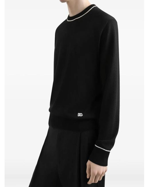 メンズ Dolce & Gabbana ウール セーター Black