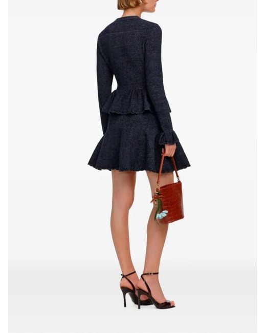 Self-Portrait Blue Dresses