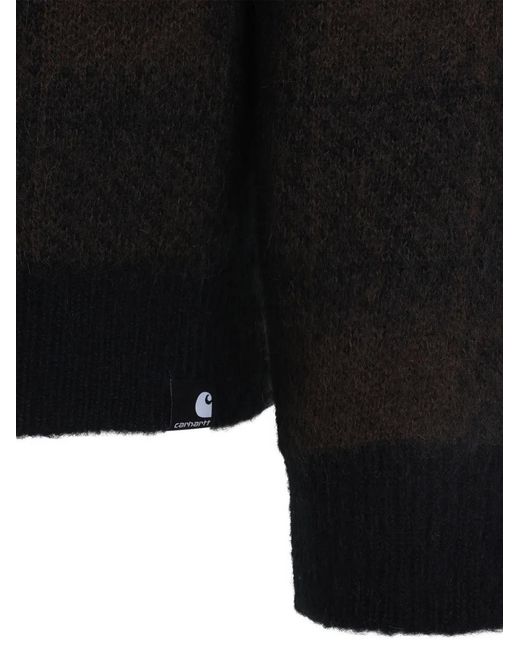 Carhartt Jacquard-Cardigan Mit Taschen in Black für Herren