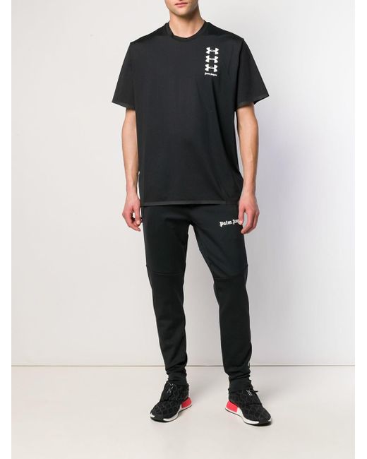 Palm Angels X Under Armour Recovery T-shirt in Black for Men | Lyst