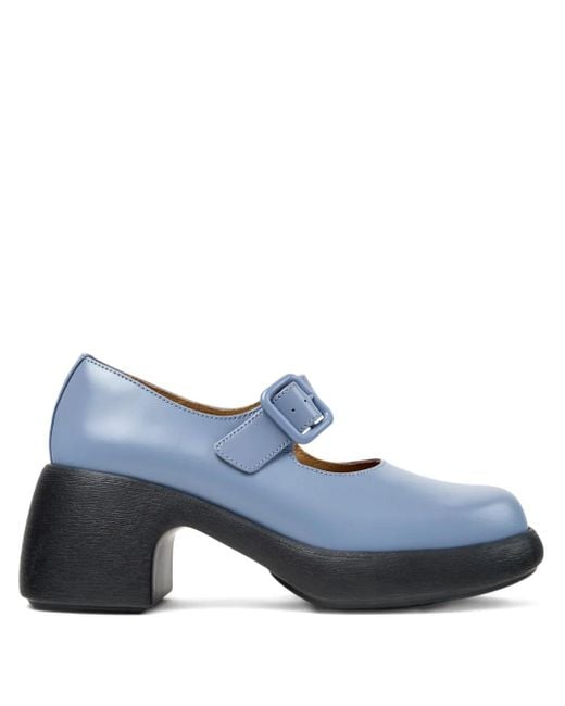 Camper Blue Thelma Ii Buckle-Fastening Pumps