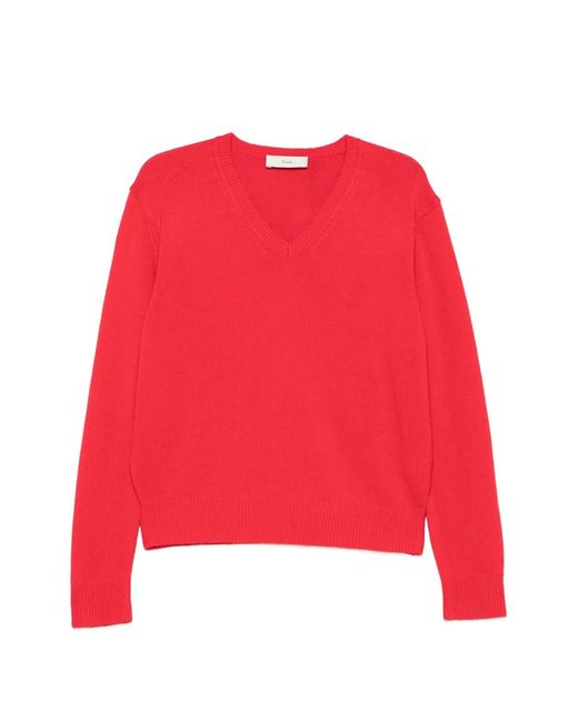 Pull À Col V DUNST en coloris Red