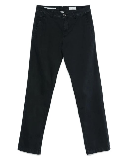Pantalon Chino À Taille Ceinturée Jacob Cohen pour homme en coloris Black