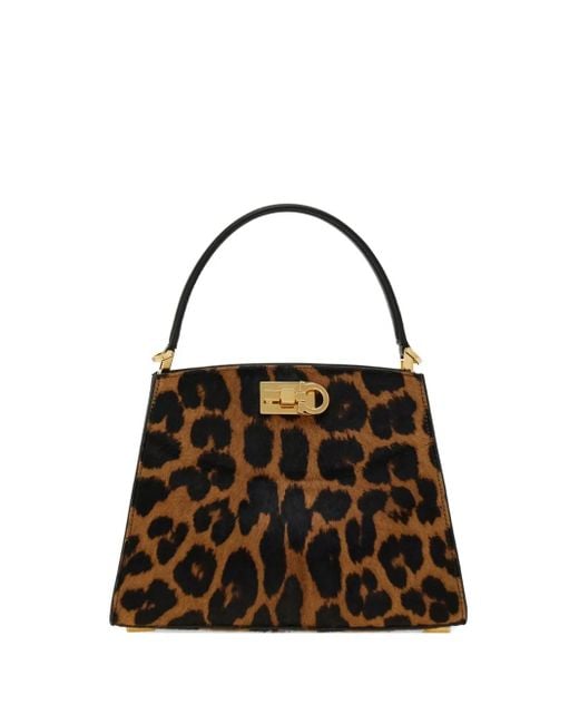 Borsa Studio Box Piccola di Ferragamo in Black