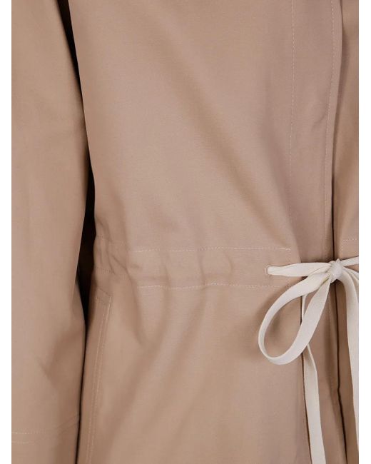 Twinset Natural Hooded Jacket