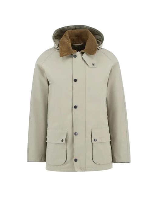 Barbour Gray Ashby Jacket for men