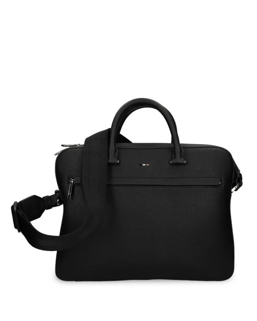 Boss Black Logo-Deed Laptop Bag for men