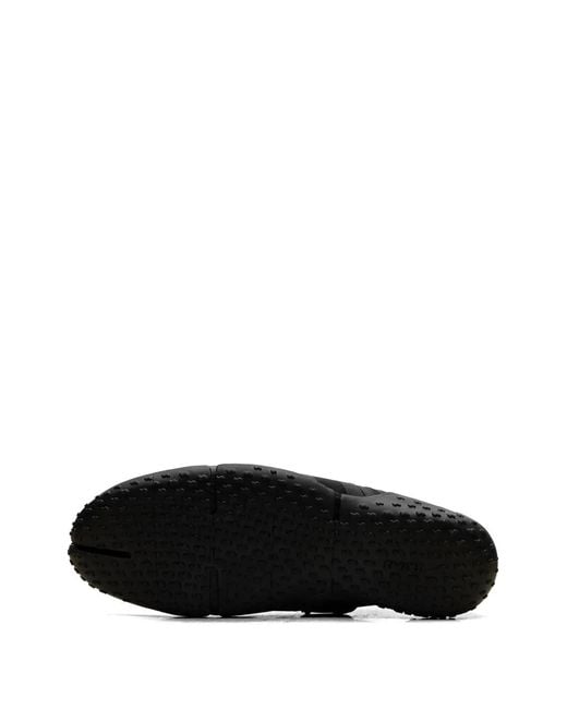 Nike Black Satin Strap Sneakers