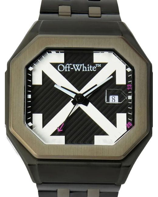 Off-White c/o Virgil Abloh Black Heavy Duty 50,5Mm Watch for men